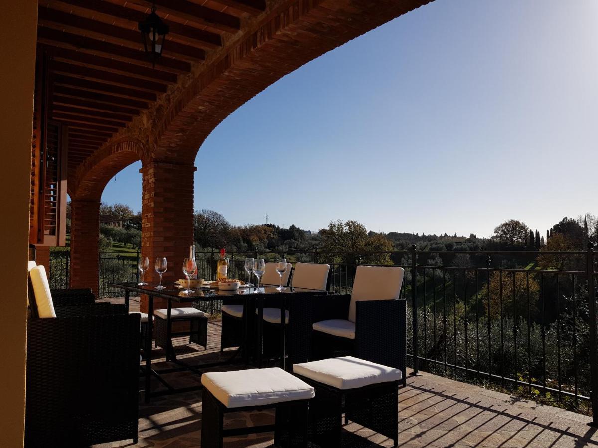 Apartamento Il Panorama Montescudaio Exterior foto