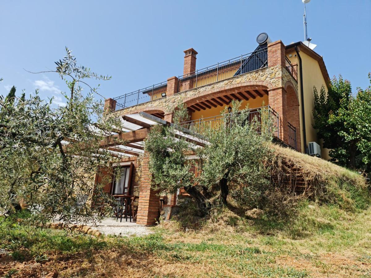 Apartamento Il Panorama Montescudaio Exterior foto