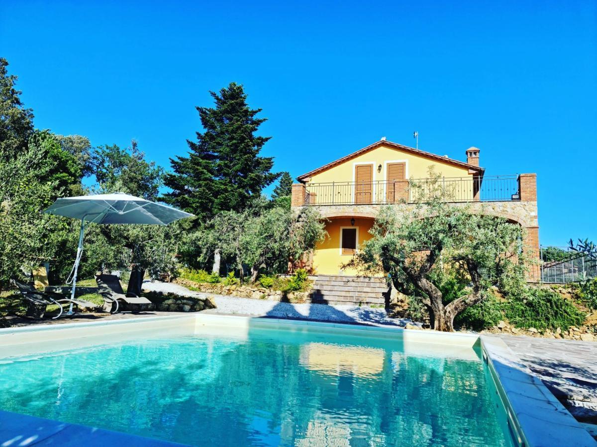 Apartamento Il Panorama Montescudaio Exterior foto