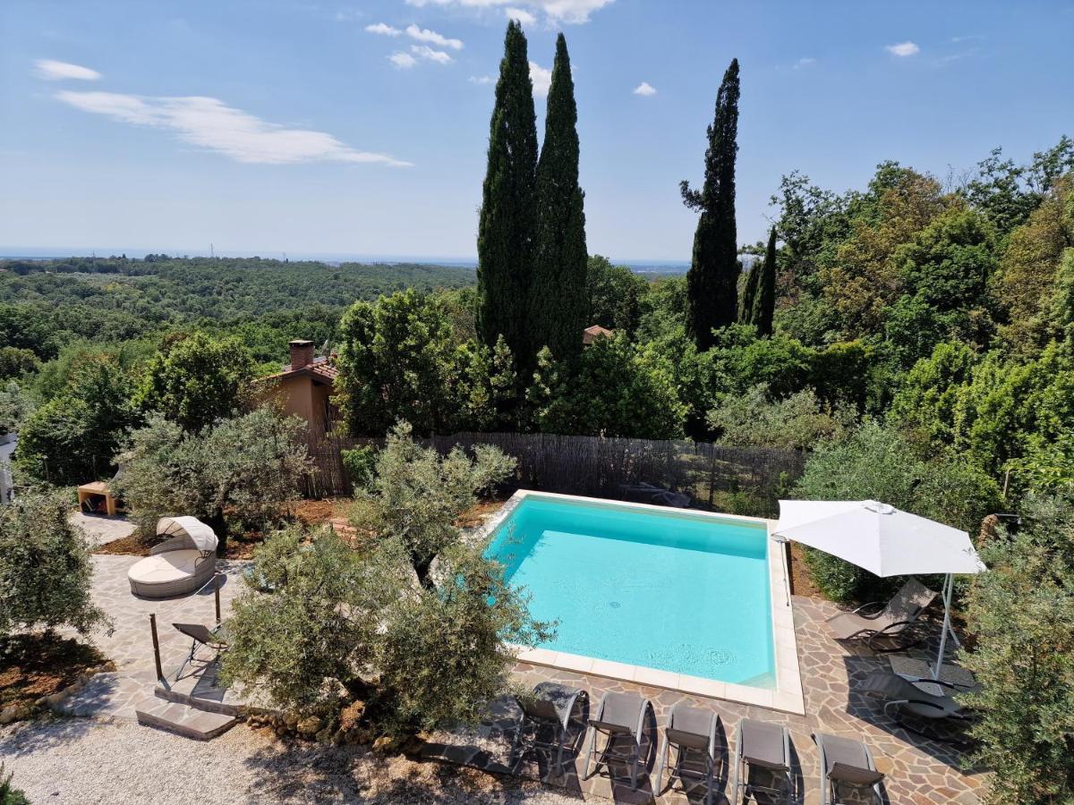Apartamento Il Panorama Montescudaio Exterior foto