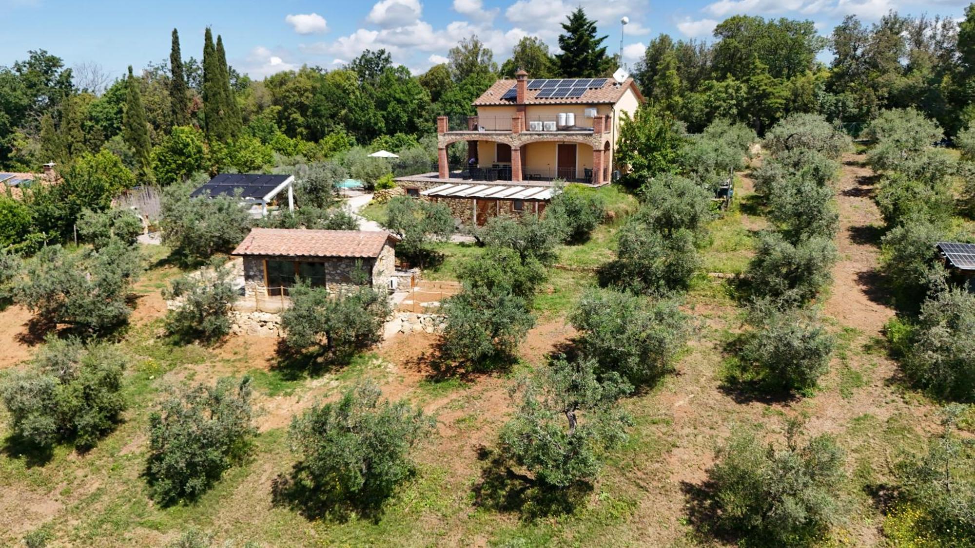 Apartamento Il Panorama Montescudaio Exterior foto