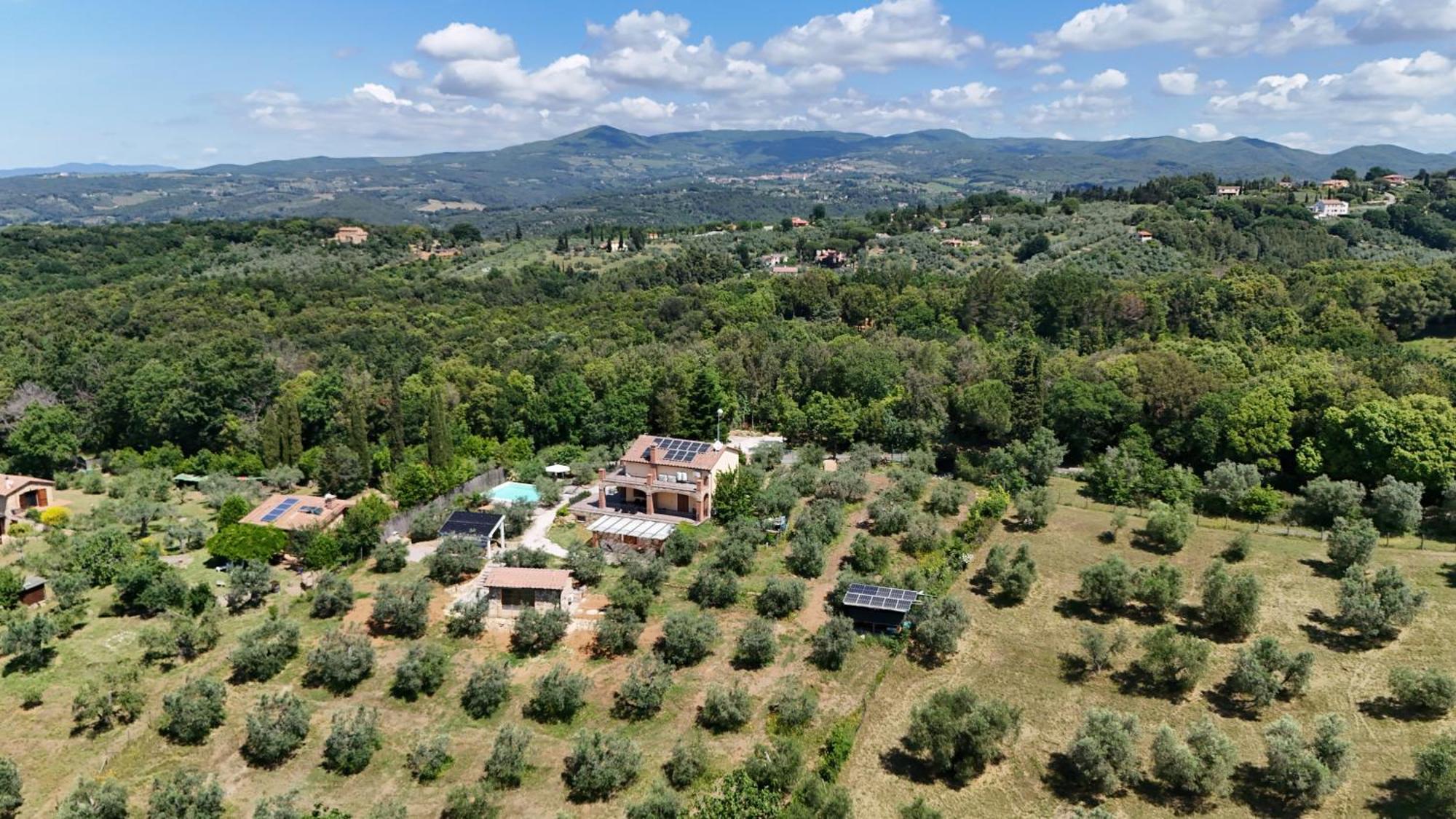 Apartamento Il Panorama Montescudaio Exterior foto