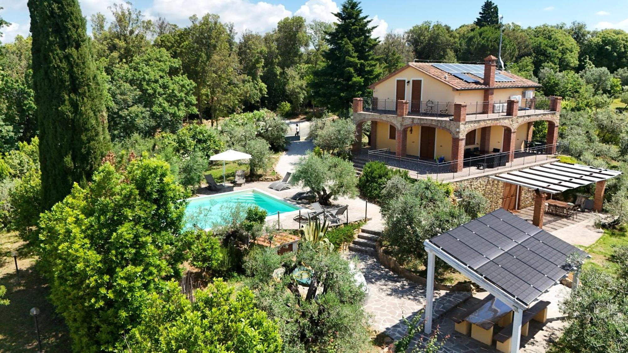 Apartamento Il Panorama Montescudaio Exterior foto